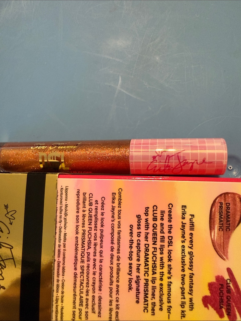 Too Faced Pink & Gold D$L Lip Kit - Picture 5 of 6